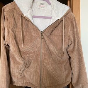 Fleece-lined Corduroy Jacket